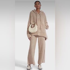 Staud Chong pant in mushroom